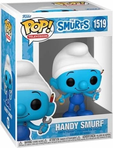 The Smurfs - Handy Smurf - Funko POP! #1519 - Television