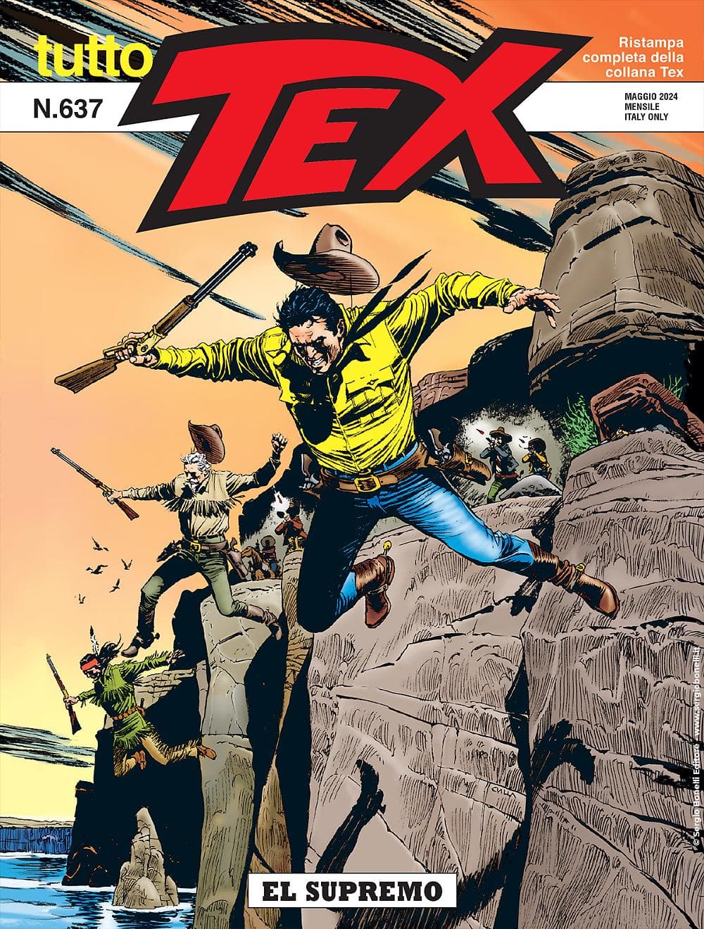 Tutto Tex 637 - El Supremo - Sergio Bonelli Editore - Italiano