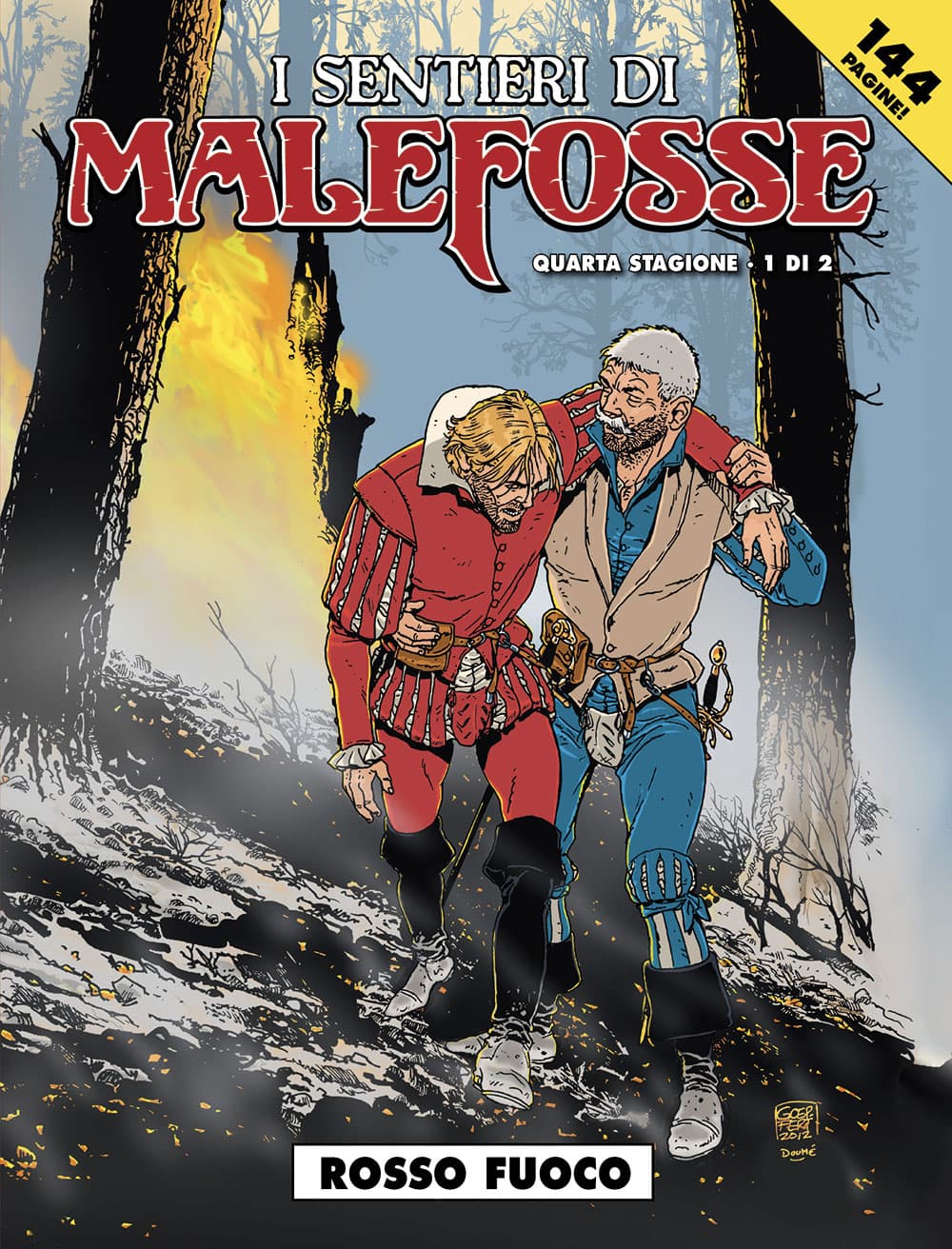I Sentieri di Malefosse 8 Quarta Stagione 1: Rosso Fuoco - Editoriale Cosmo - Italiano