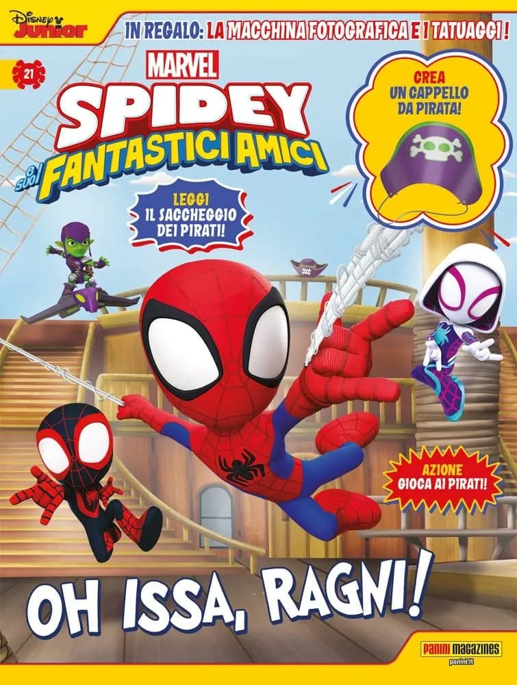 Spidey e i Suoi Fantastici Amici 21 - Free Time 21 - Panini Comics - Italiano