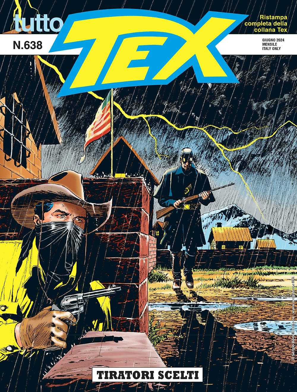 Tutto Tex 638 - Tiratori Scelti - Sergio Bonelli Editore - Italiano
