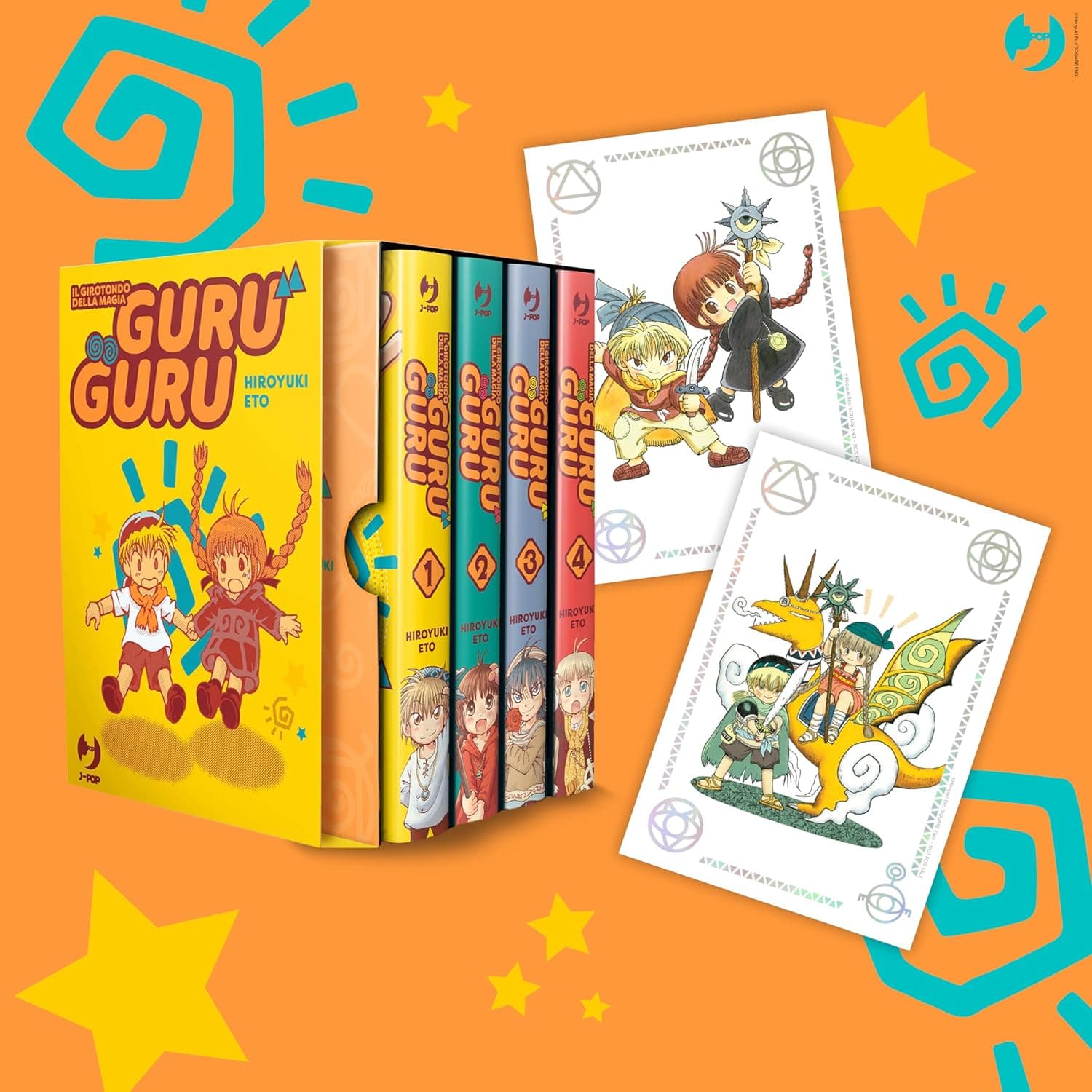 Guru Guru - Il Girotondo della Magia Cofanetto Box 1 (Vol. 1-4) - Jpop - Italiano