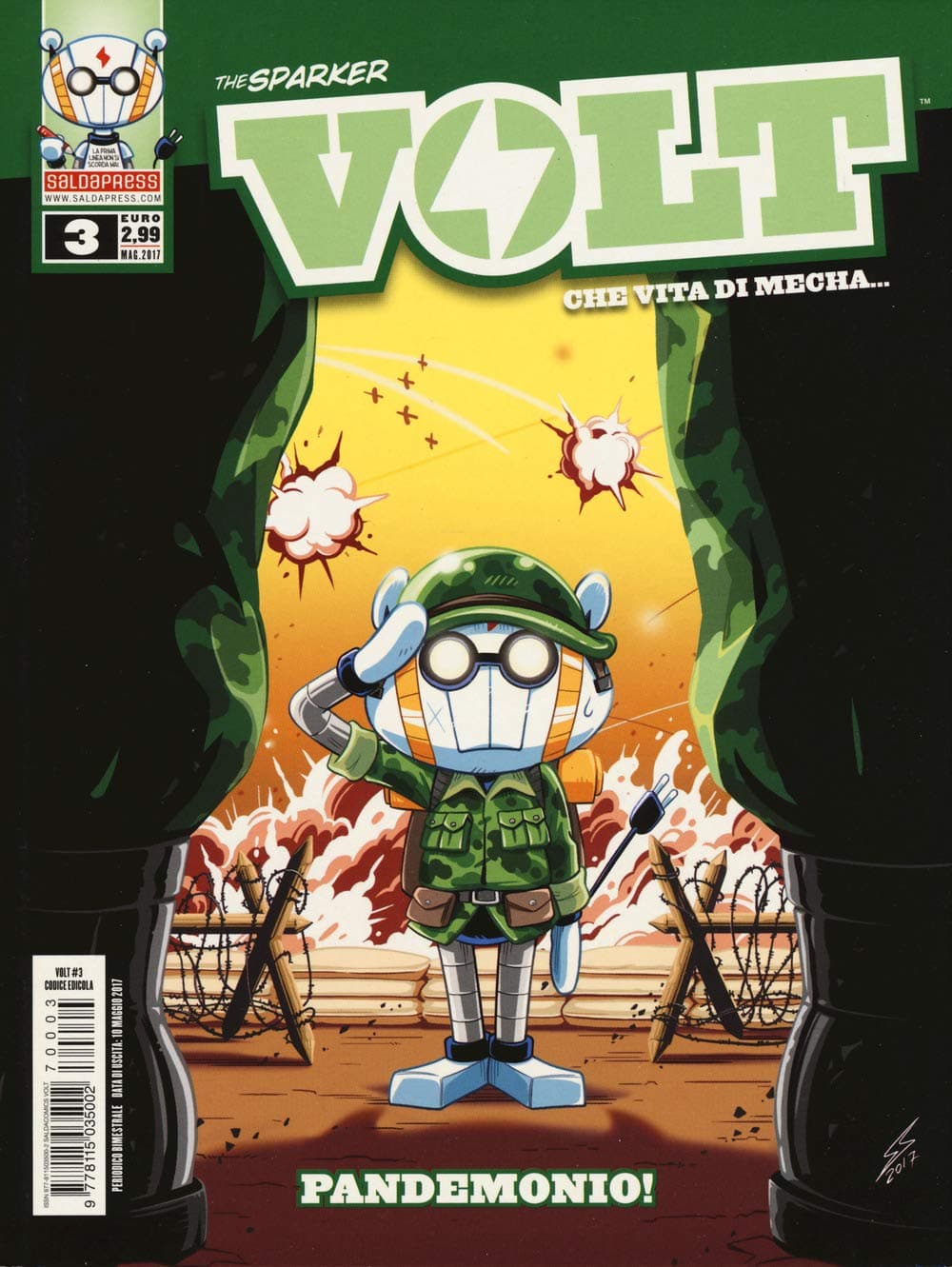 Volt - Stagione 1 - Che Vita di Mecha 3 - Saldapress - Italiano
