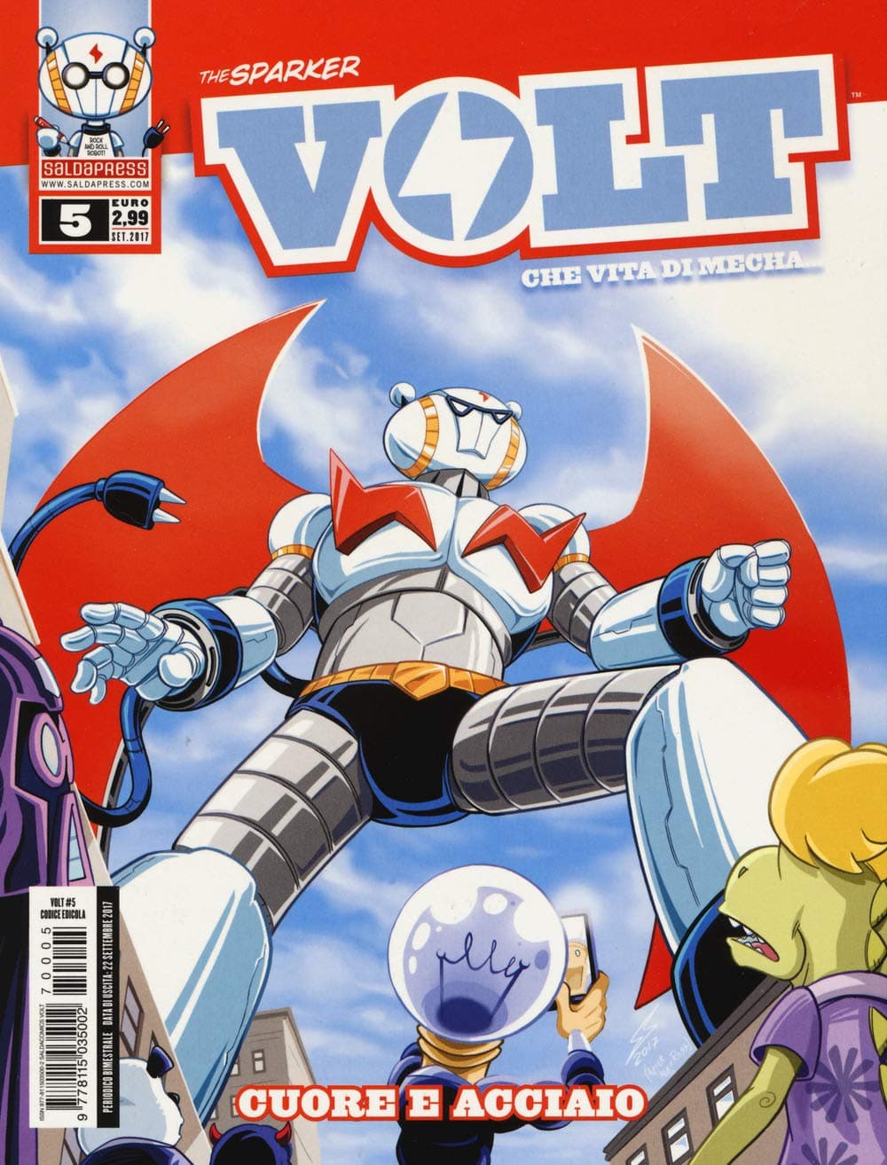 Volt - Stagione 1 - Che Vita di Mecha 5 - Saldapress - Italiano