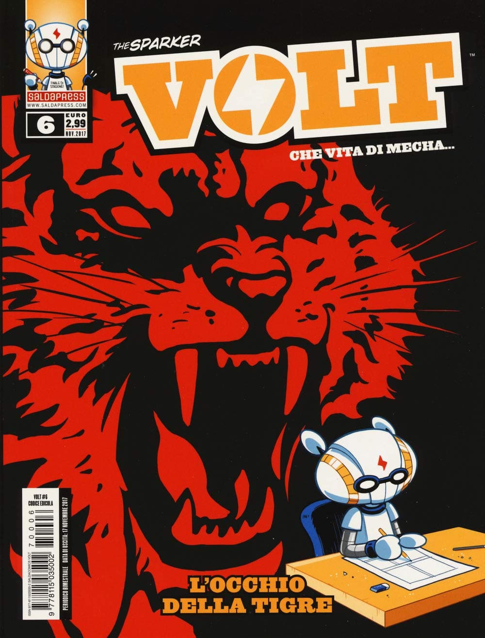 Volt - Stagione 1 - Che Vita di Mecha 6 - Saldapress - Italiano