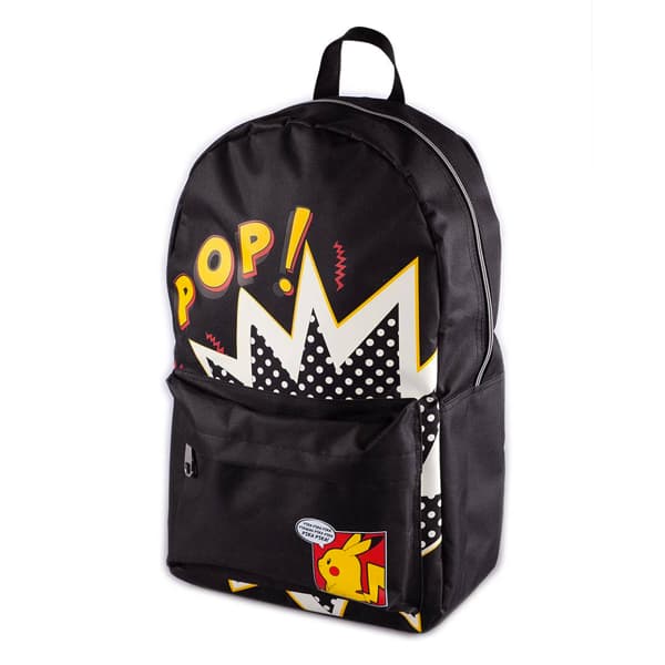 Zaino Pokemon Pikachu Pop Art Nero