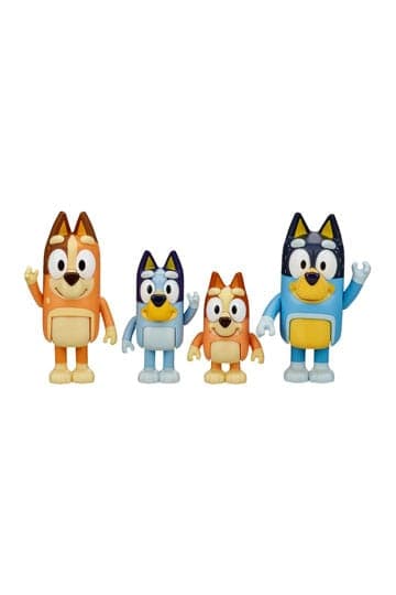 Bluey Action Figures 4-Pack