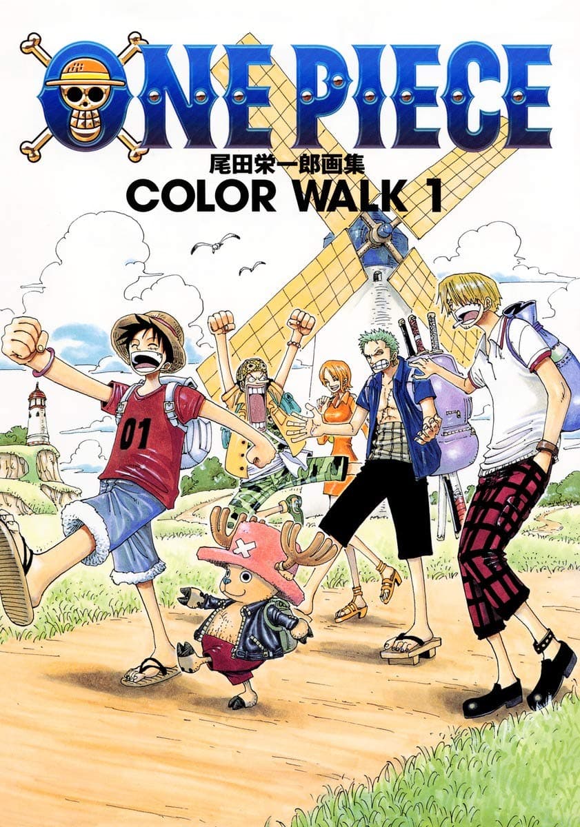 Artbook One Piece Colorwalk 1 - Giapponese - Shueisha - Giapponese