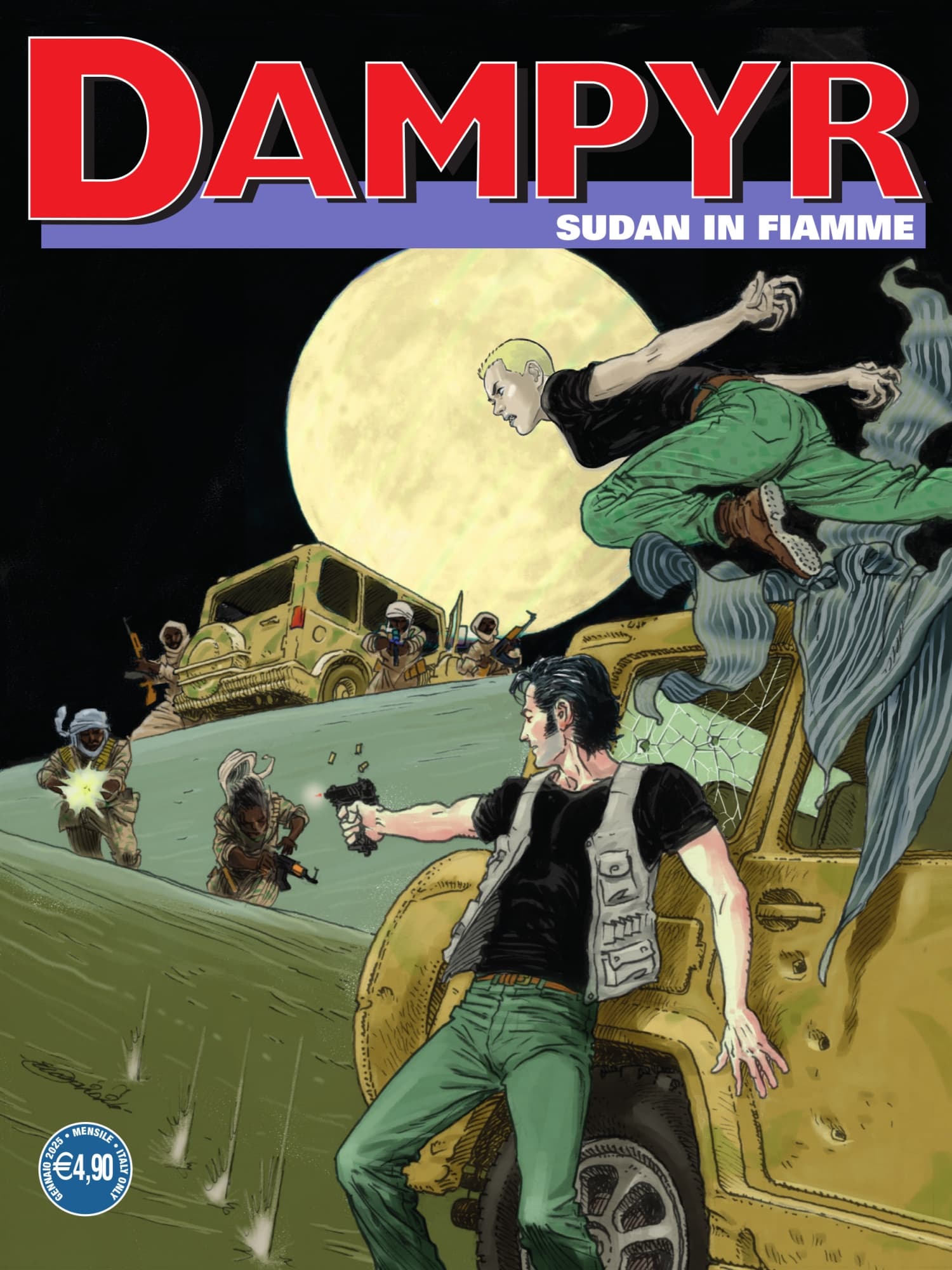 Dampyr 298 - Sudan in Fiamme - Sergio Bonelli Editore - Italiano