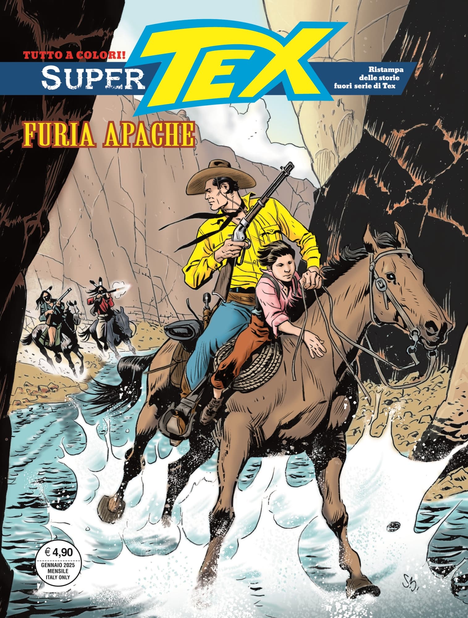Super Tex 39 - Furia Apache - Sergio Bonelli Editore - Italiano