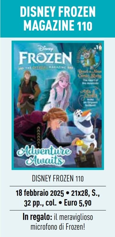 Disney Frozen - La Rivista Ufficiale 110 - Panini Comics - Italiano