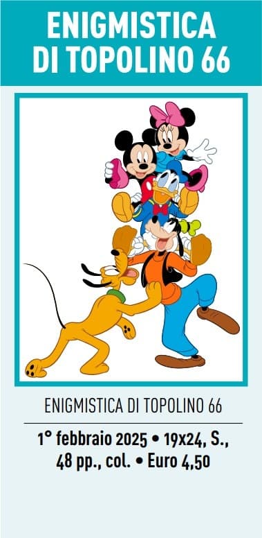 Enigmistica di Topolino 66 - Panini Comics - Italiano