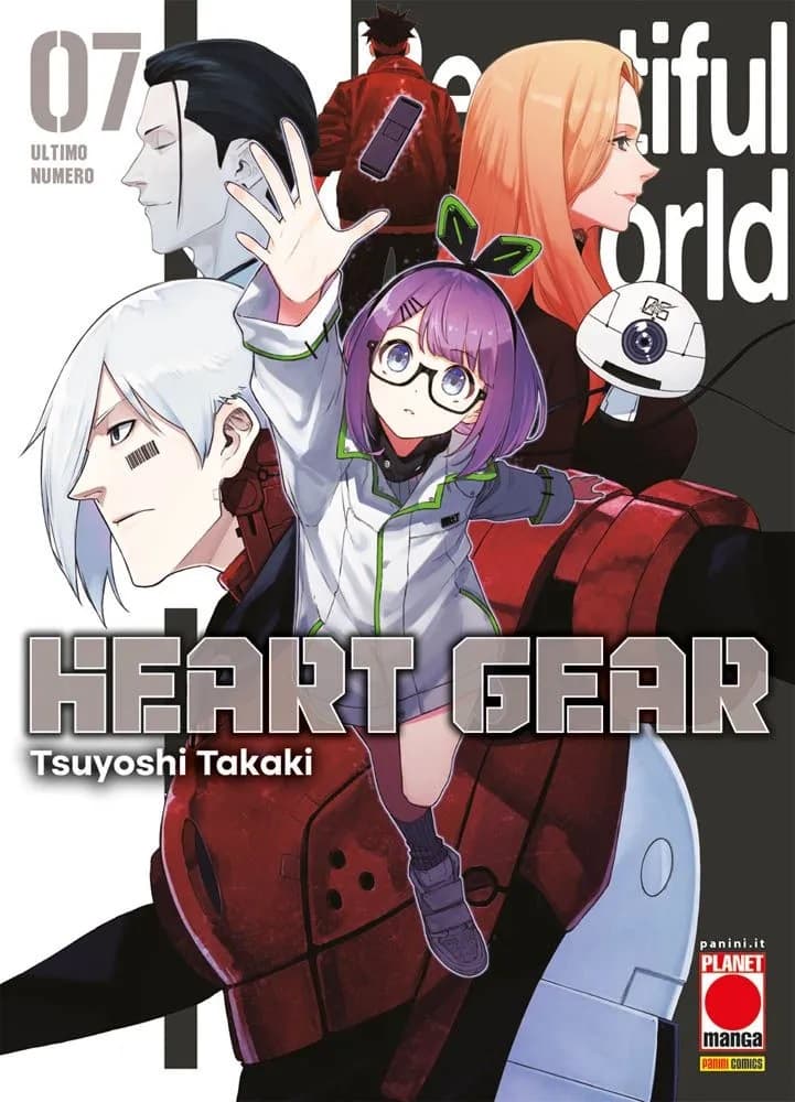 Heart Gear 7 - Manga Graphic Novel 135 - Panini Comics - Italiano
