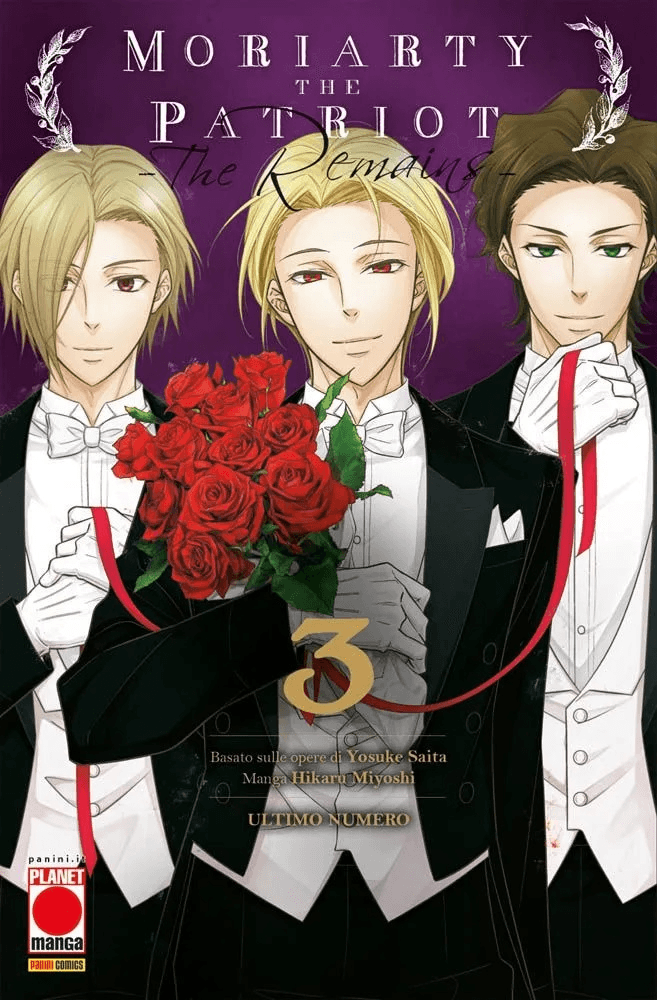 Moriarty the Patriot - The Remains 3 - Manga Storie Nuova Serie 96 - Panini Comics - Italiano