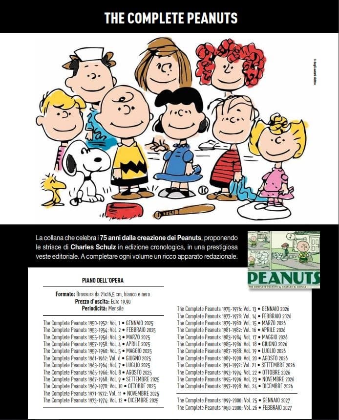 The Complete Peanuts Vol. 24 - 1997 / 1998 - Panini Comics - Italiano