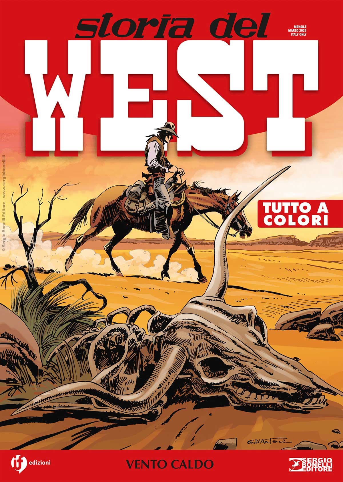 Storia del West 72 - Vento Caldo - Sergio Bonelli Editore - Italiano