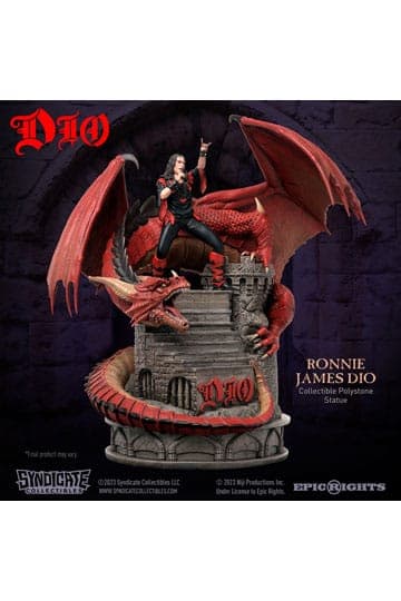 Dio Statue 1/10 Ronnie James Dio 36 cm