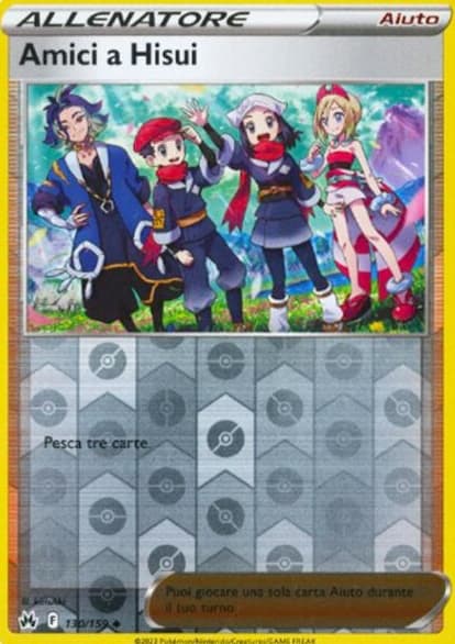 Amici a Hisui - Reverse - Zenit Regale 130/159 - Italiano - HOLO - Near Mint