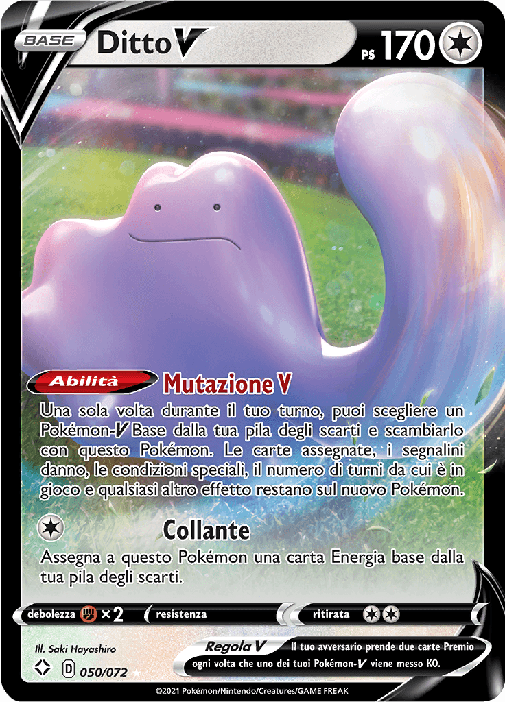 Ditto V - Destino Splendente 050/072 - Italiano - HOLO - Nuovo