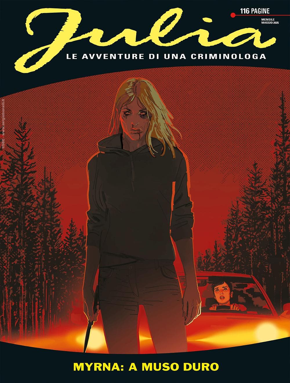 Julia 320 - Myrna: A Muso Duro - Sergio Bonelli Editore - Italiano