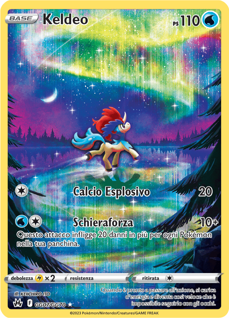 Keldeo - Zenit Regale GG7/GG70 - Italiano - HOLO - Near Mint