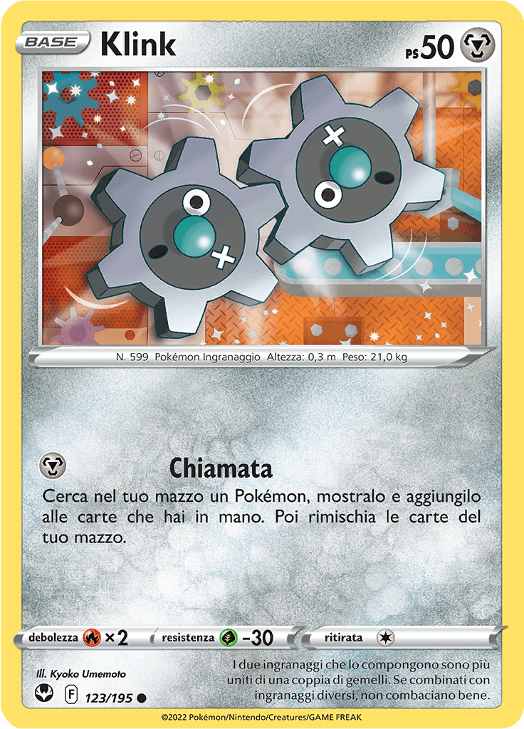 Klink - Tempesta Argentata 123/195 - Italiano - Near Mint
