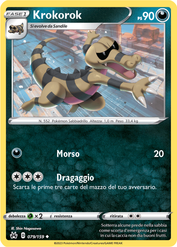 Krokorok - Zenit Regale 79/159 - Italiano - Near Mint