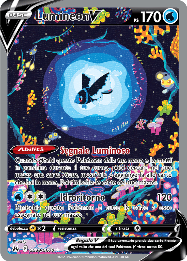 Lumineon V - Zenit Regale GG39/GG70 - Italiano - HOLO - Near Mint