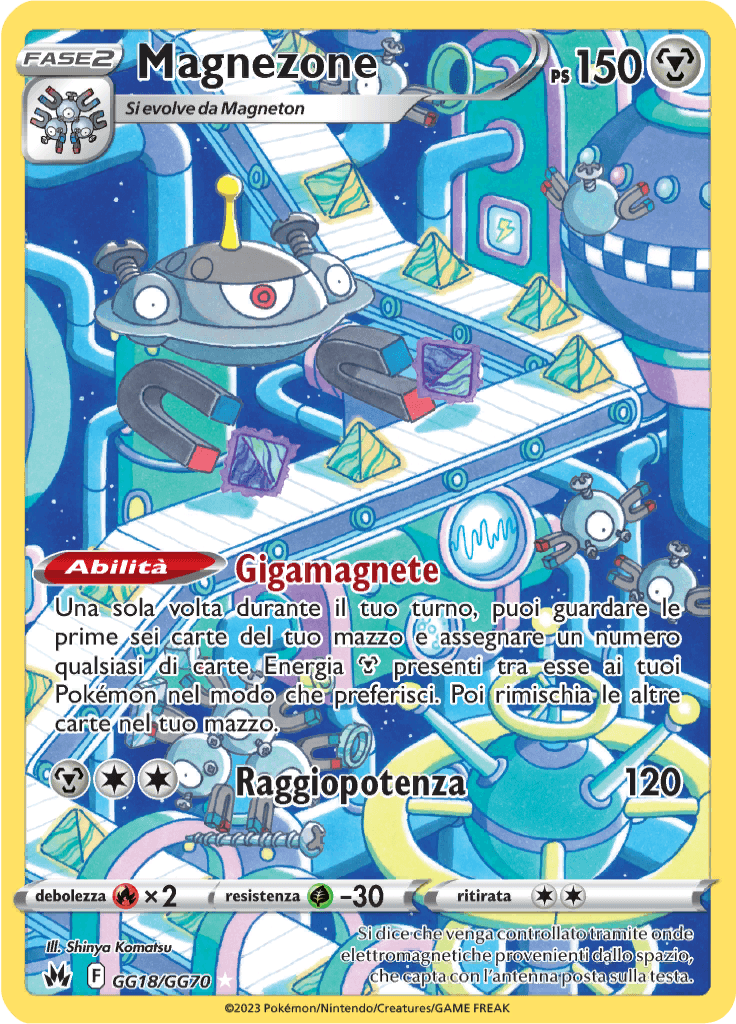 Magnezone - Zenit Regale GG18/GG70 - Italiano - HOLO - Near Mint