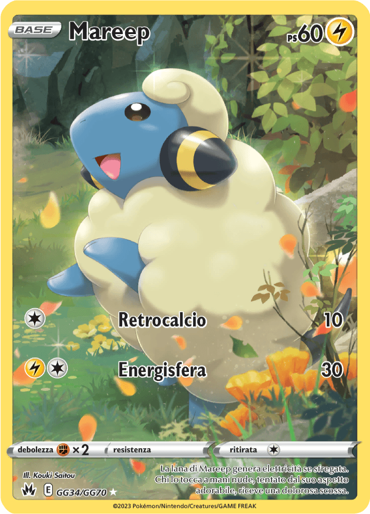 Mareep - Zenit Regale GG34/GG70 - Italiano - HOLO - Near Mint