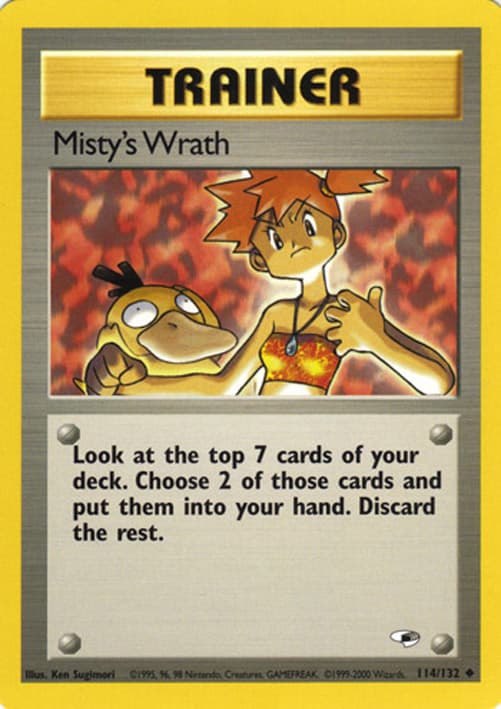 Misty's Wrath - Gym Heroes 114/132 - Inglese - Very Good