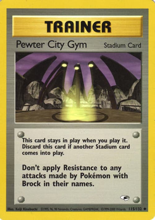 Pewter City Gym - Gym Heroes 115/132 - Inglese - Excellent