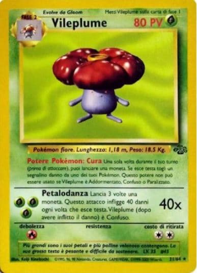 Vileplume - Jungle 31/64 - Italiano - Nuovo