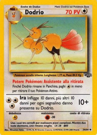 Dodrio - Jungle 34/64 - Italiano - Nuovo