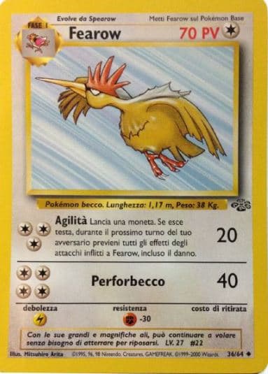 Fearow - Jungle 36/64 - Italiano - Nuovo
