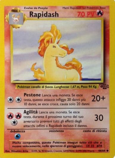 Rapidash - Jungle 44/64 - Italiano - Nuovo