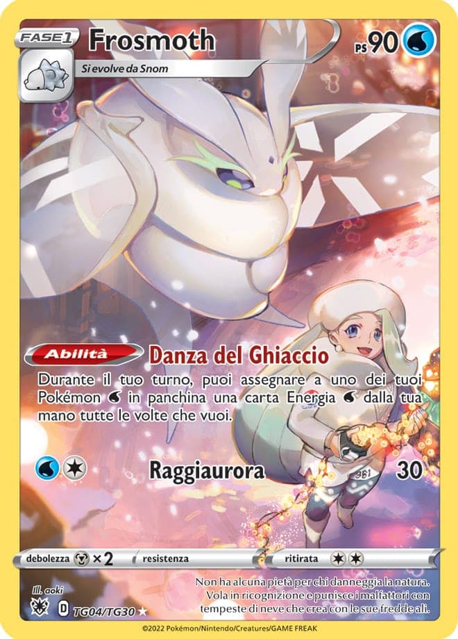 Frosmoth - Lucentezza Siderale TG04/TG30 - Italiano- HOLO - Nuovo