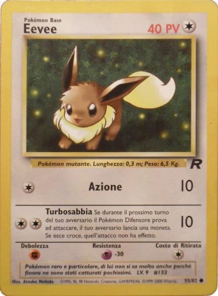 Eevee - Team Rocket 55/82 - Italiano - Excellent