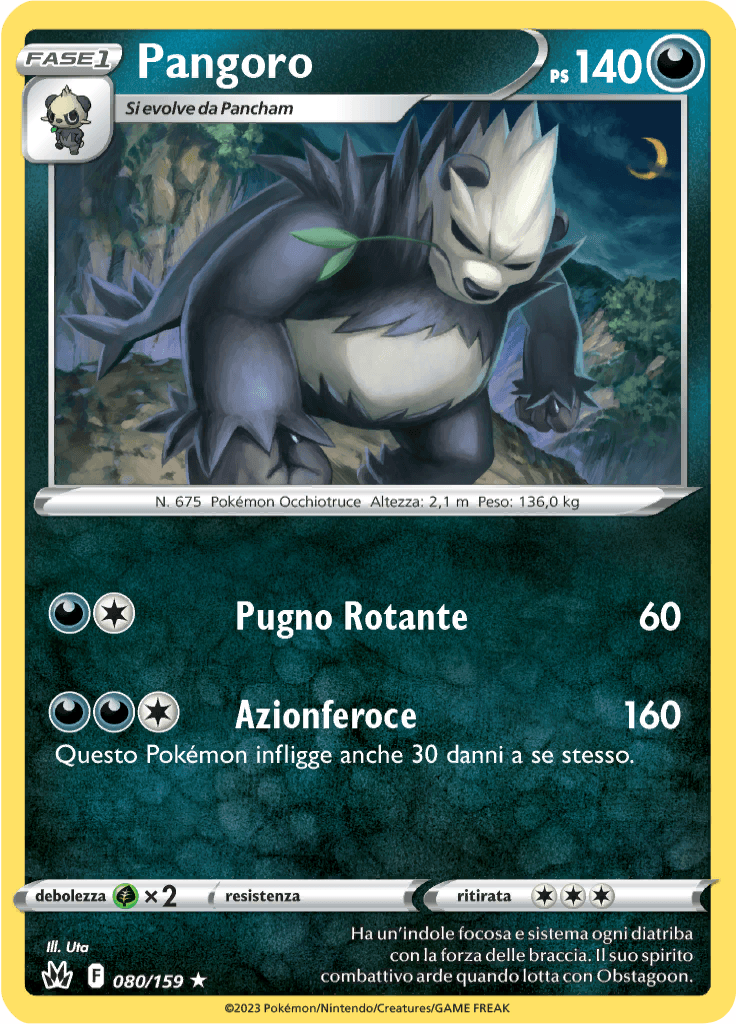 Pangoro - Zenit Regale 80/159 - Italiano - Near Mint