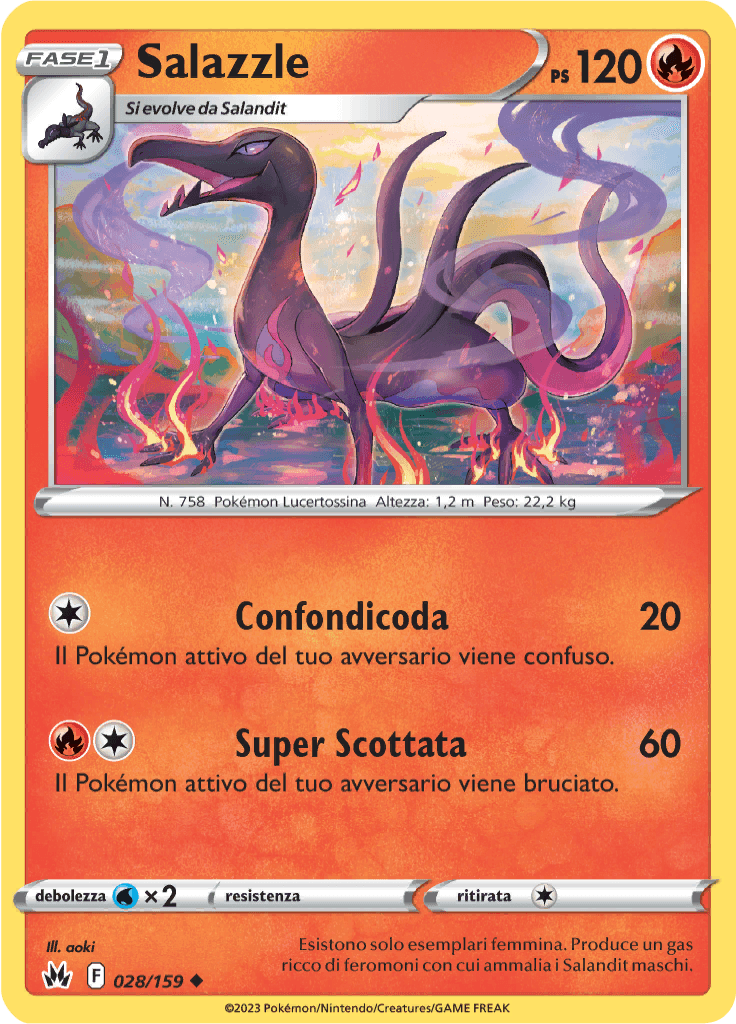 Salazzle - Zenit Regale 28/159 - Italiano - Near Mint