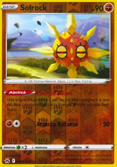 Solrock - Reverse - Zenit Regale 69/159 - Italiano - HOLO - Near Mint