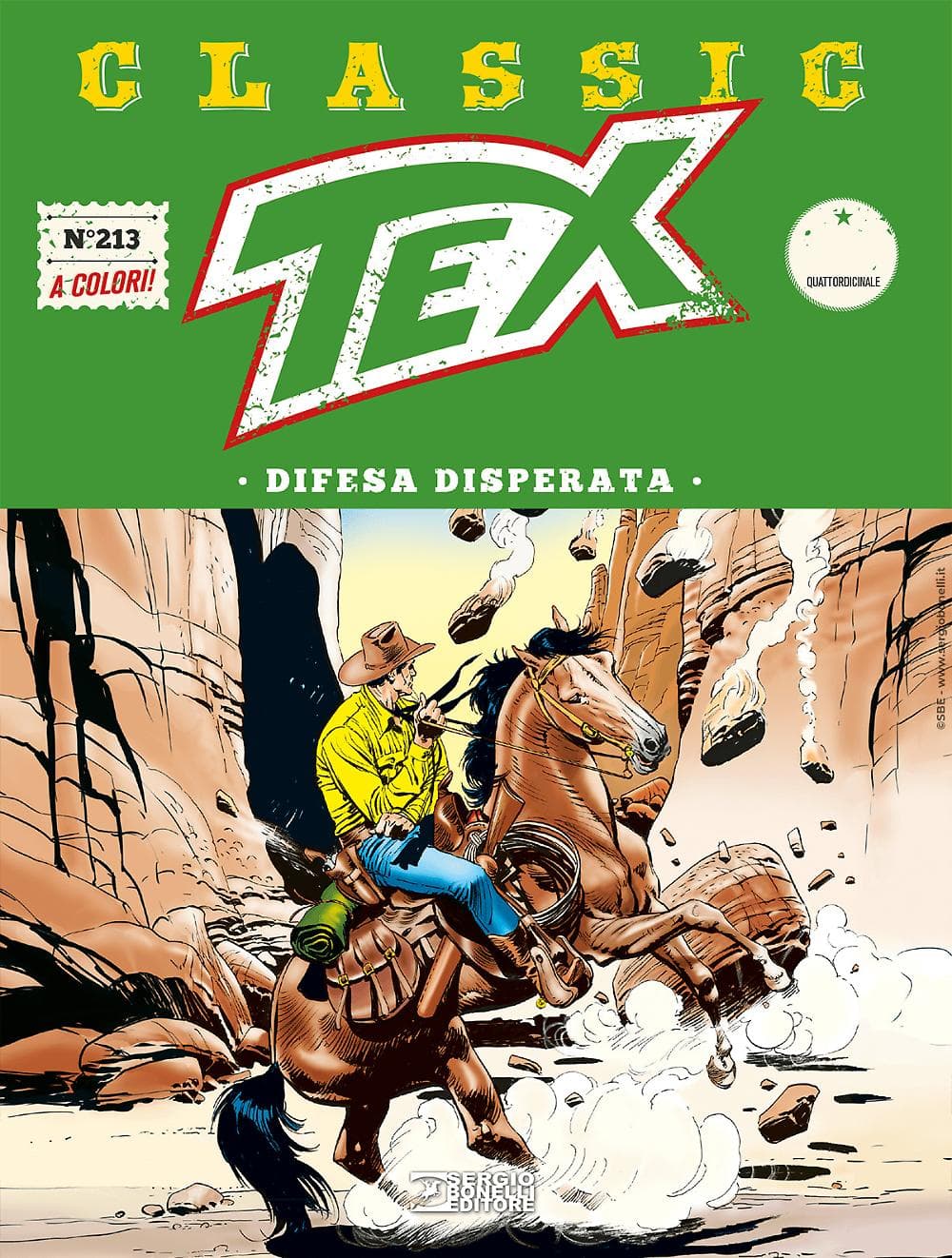 Tex Classic 213 - Difesa Disperata - Sergio Bonelli Editore - Italiano