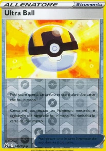 Ultra Ball - Reverse - Zenit Regale 146/159 - Italiano - HOLO - Near Mint