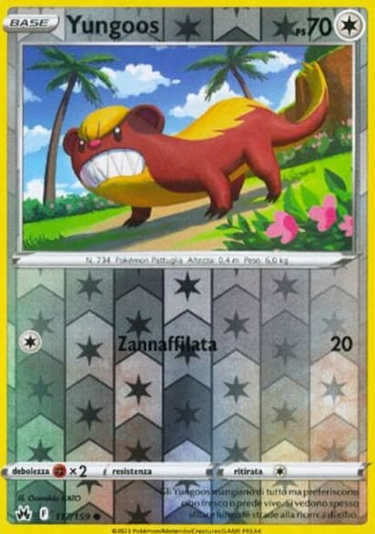 Yungoos - Reverse - Zenit Regale 117/159 - Italiano - HOLO - Near Mint