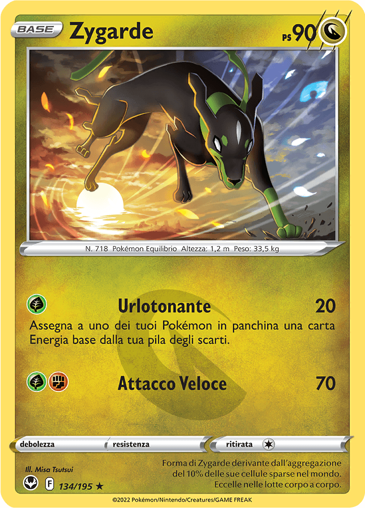 Zygarde - Tempesta Argentata 134/195 - Italiano - Near Mint