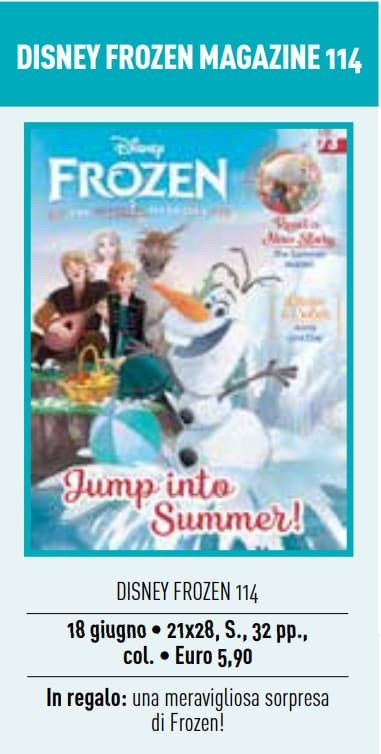Disney Frozen - La Rivista Ufficiale 114 - Panini Comics - Italiano