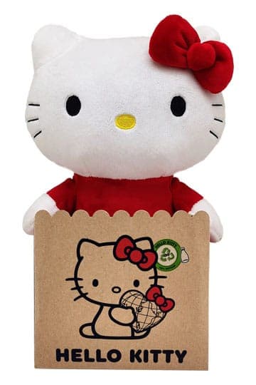 Sanrio Plush Figure Hello Kitty with Red Dress 24 cm