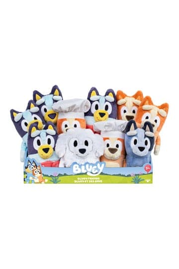 Bluey Plush Figures Bluey Basic 20 cm Assortment (10)