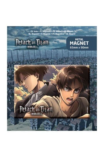 Attack on Titan Fridge Magnet Eren & Levi