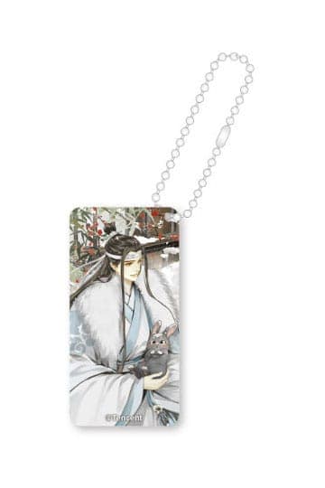 Grandmaster of Demonic Cultivation Winter Season Series Acrylic Domino Keychain Lan Wangji 6 cm